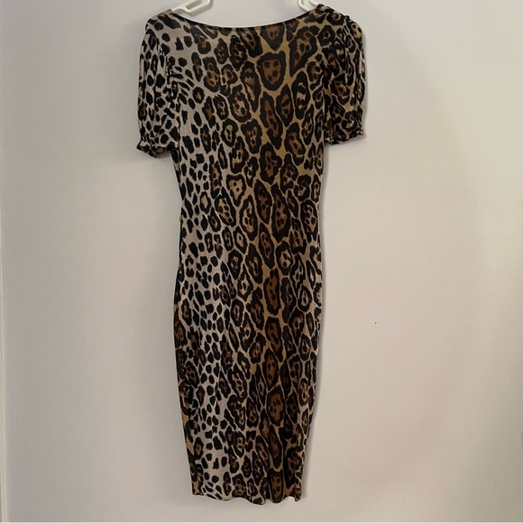 Zara leopard print dress - small - Picture 5 of 6